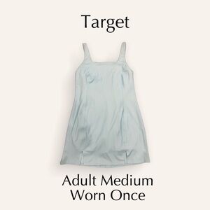 Target Pale Blue Square-Neck Athletic Dress